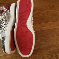 Christian Louboutin Louis Spikes No Limit Flat Sneaks. Multicolor Size 46 US 13