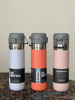 STANLEY Go Bottle, 24-fl oz Stainless Steel Insulated Water Bottle