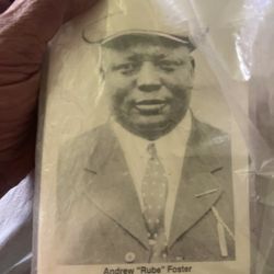 Andrew “Rubie” Foster Signed Base Ball