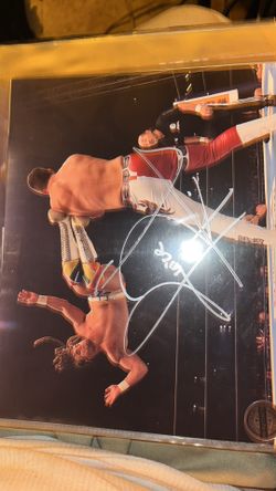 AEW WWE JUICE ROBINSON SIGNED PHOTO