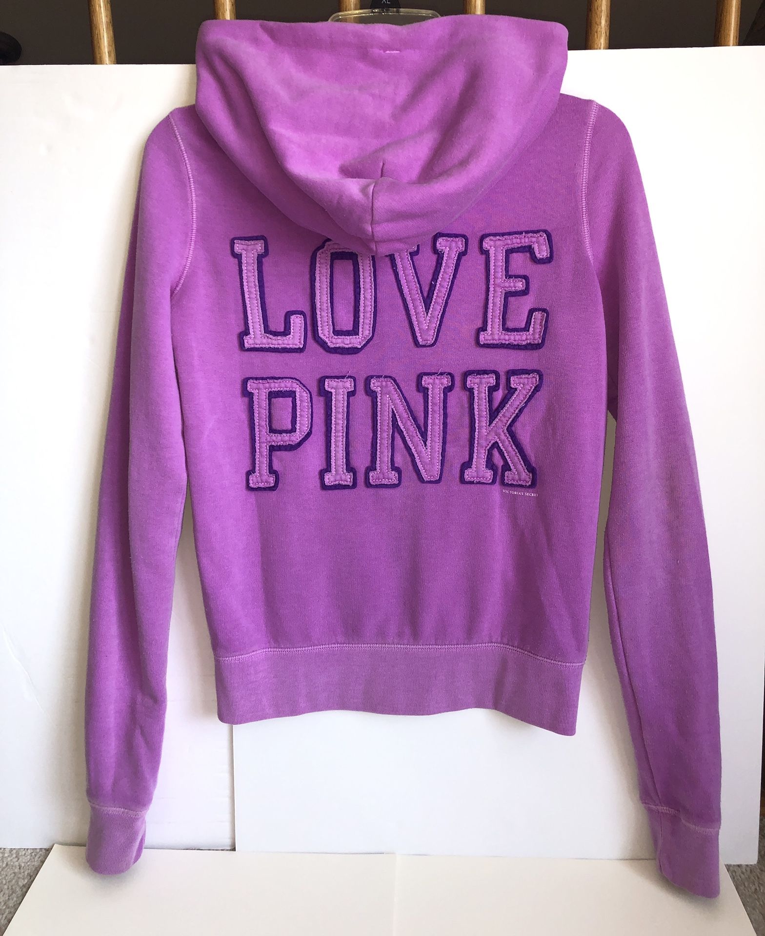 Victoria’s Secret Pink Zip Up Hoodie With Pockets