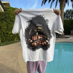 Supreme The Fighter Tee White Medium