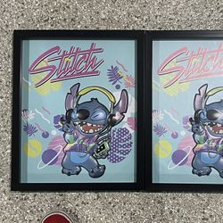 Lilo & Stitch Framed Wall Art 