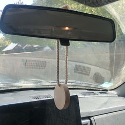 Custom Engraved Handmade Car Mirror Hanger