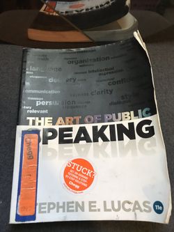Textbook, Public Speaking, Communications
