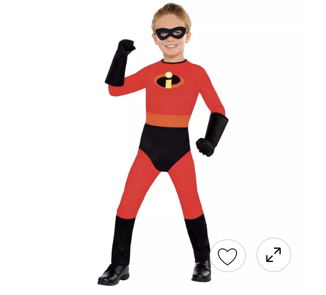 Incredibles Costume 3-4T