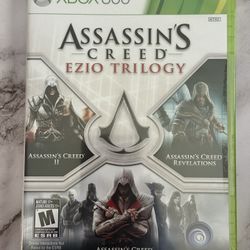 Assassin’s Creed Ezio Trilogy Microsoft Xbox 360 BRAND NEW & FACTORY SEALED 