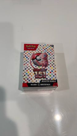 Sealed Pokémon 151 Booster Bundle Display Box for Sale