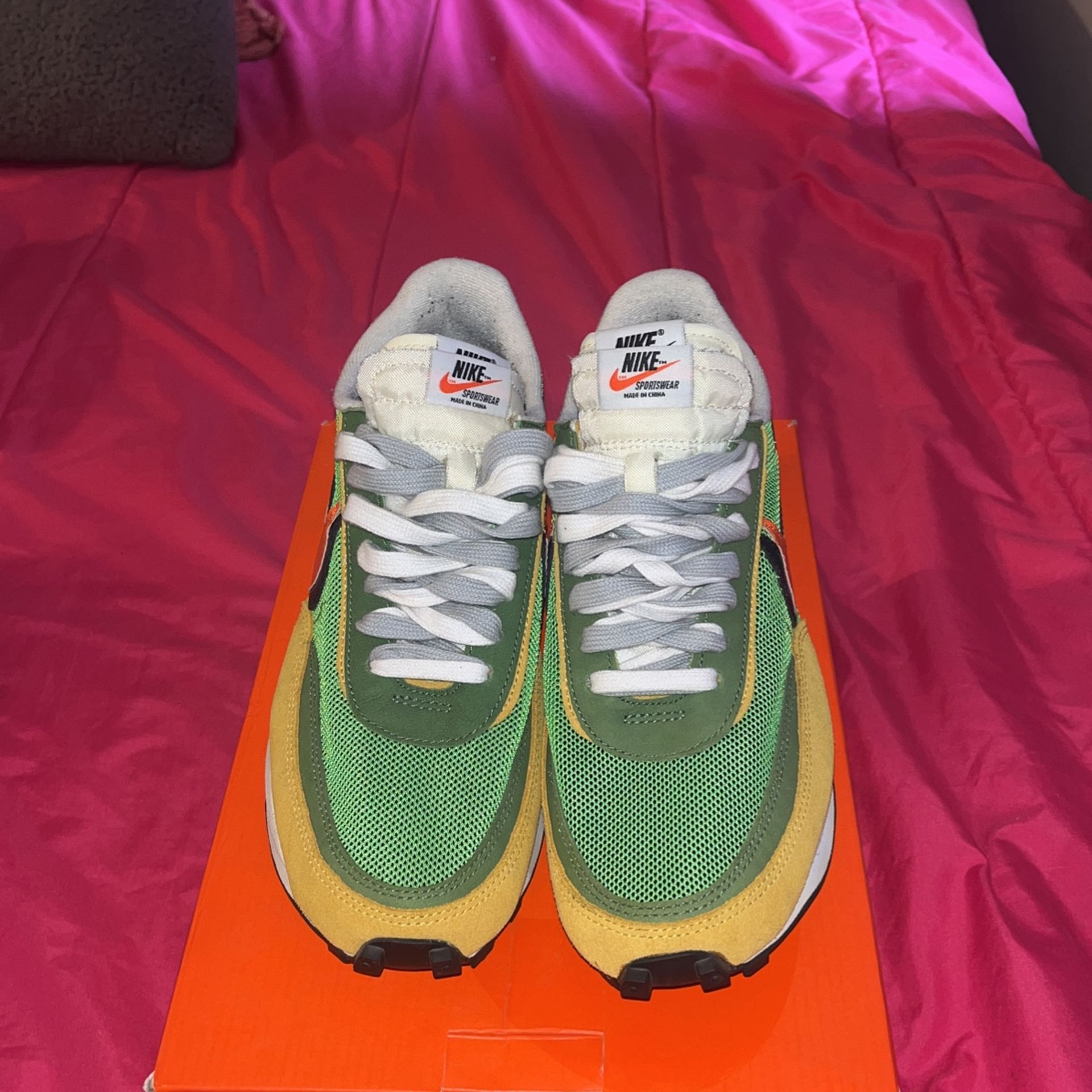 Nike Sacai Green Gusto’s