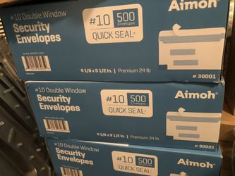 500 Ct Envelopes