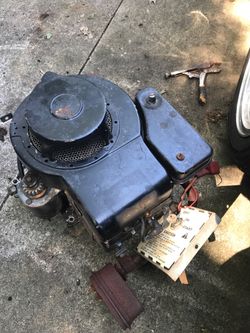 8hp Briggs with electric starter