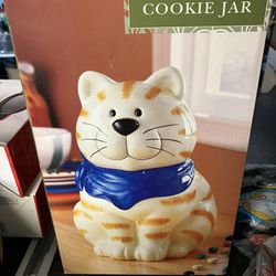 Cat Cookie Jar Never Used