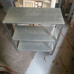 Small Steel Shelf Unit