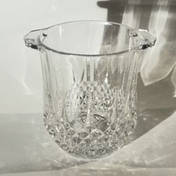 Cristal d'Arques Vintage 24 Longchamp Crystal Champagne 8" Ice Bucket/ France