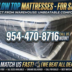 ✅ LIMITED STOCK – Our most popular pillow top models are moving fast!