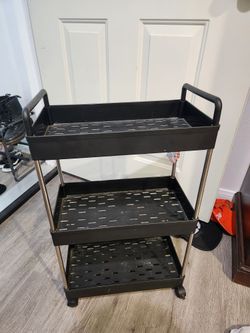 Cart Storage With Wheels
