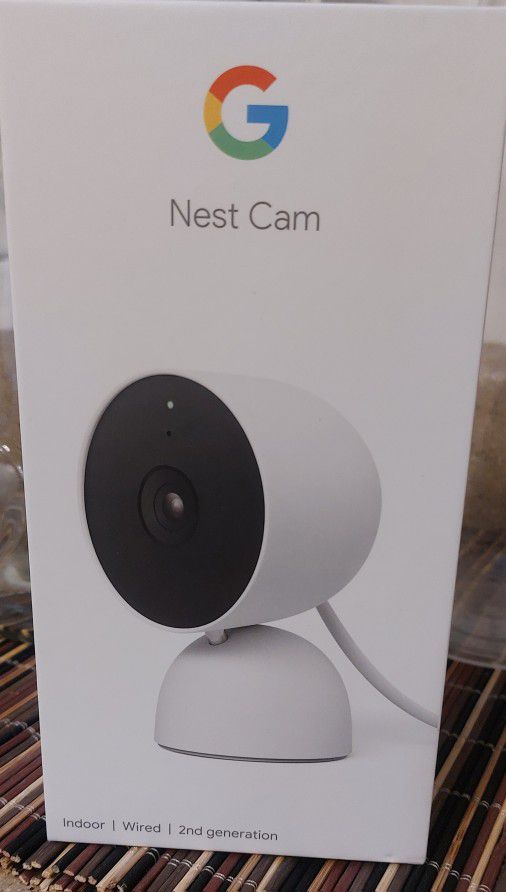 Google Nest Cam Indoor Wired 2nd Generation 