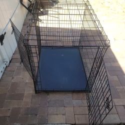 2 door medium dog cage 