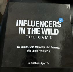 Influencers in the Wild board game