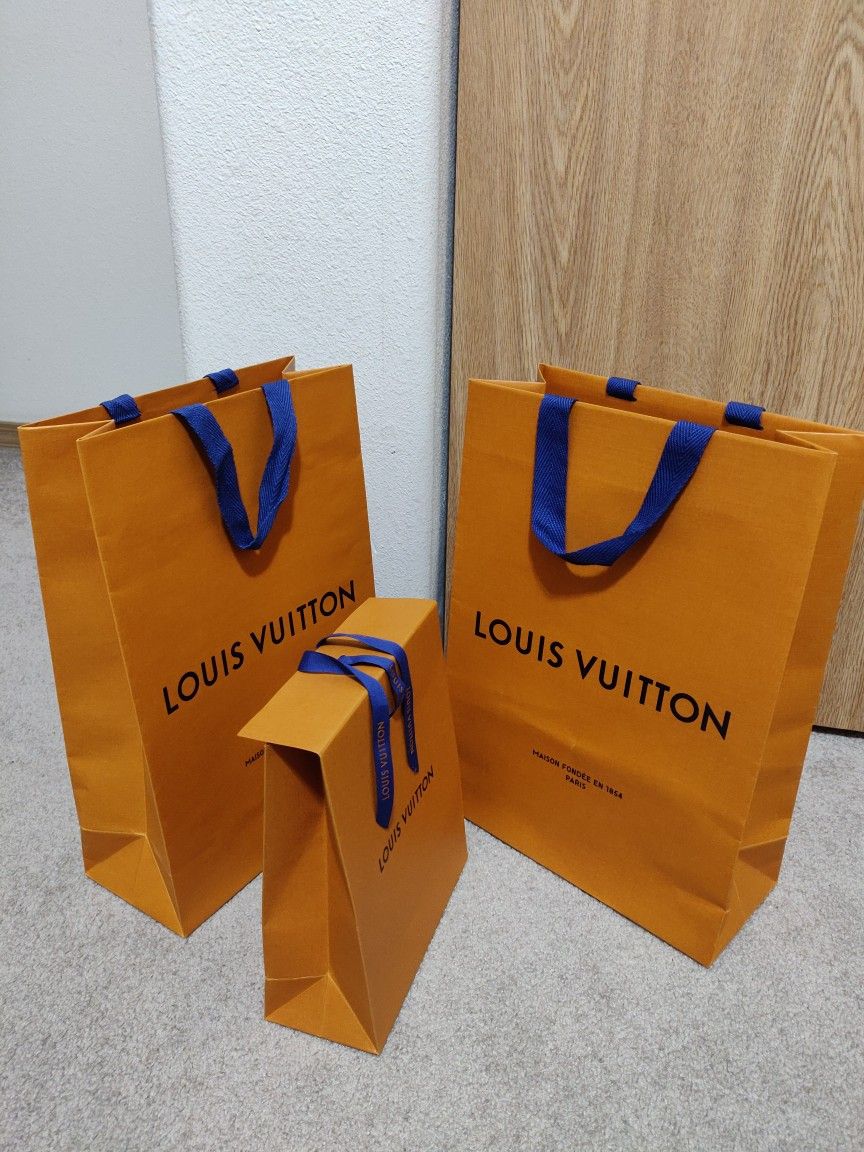 Louis Vuitton Authentic Paper Bags $25 Each New