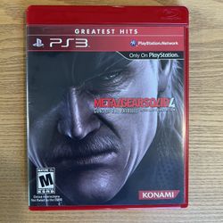 Metal Gear Solid 4 for PlayStation 3 Complete CIB Greatest Hits SUPER CLEAN. 