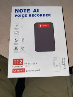 Note Al Voice Recorder 112 Languages Converted To Text Chat Gpt 