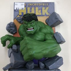 Marvel's The Incredible Hulk 3-D Comic Panel 5.5” Mini Statue Loot Crate