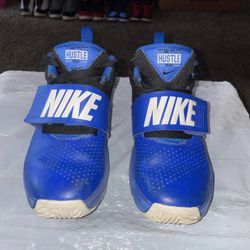 Blue Nike Team Hustle Shoes
