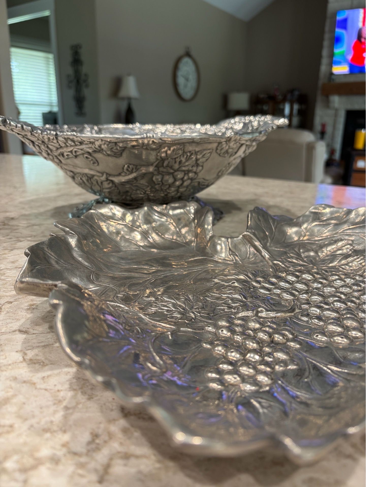 Set of 2 Arthur Court Servig Dishes