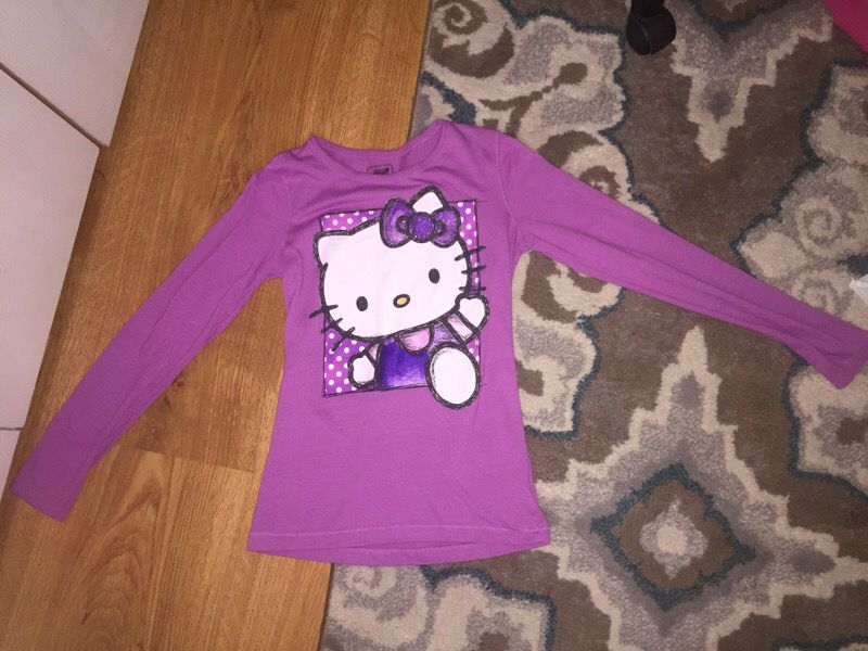 BRAND NEW~ OLD NAVY COLLECTIBLES (GIRLS) “HELLO KITTY” LONG SLEEVE SHIRT