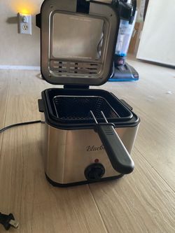 Bluebow Mini Deep Fryer – Stainless Steel – Compact –  New
