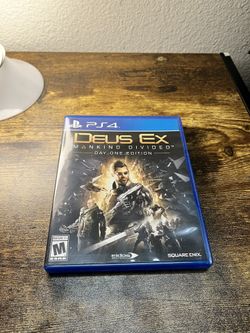 Deus Ex Mankind Divided PS4
