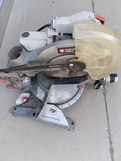 Porter-Cable miter saw $40 firm no less