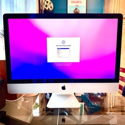 IMAC Apple 27” 5k Desktop Computer- PERFECT Condition