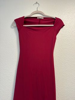 Bungurdy maxi dress/ un vestido largo color vino