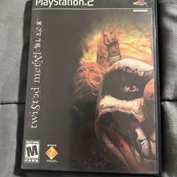 PS2 Twisted Metal Black 