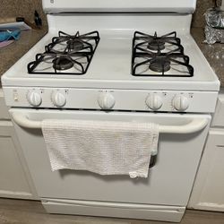 White stove
