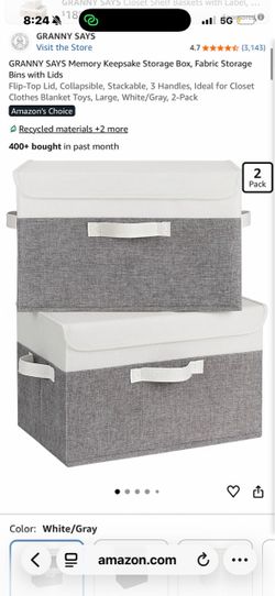 Storage bins