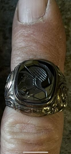 Antique Roman Soldier, Ring Size 10 1/2 