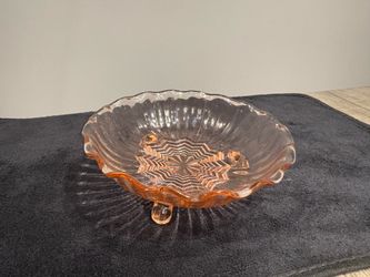 Pink Glass Bowl