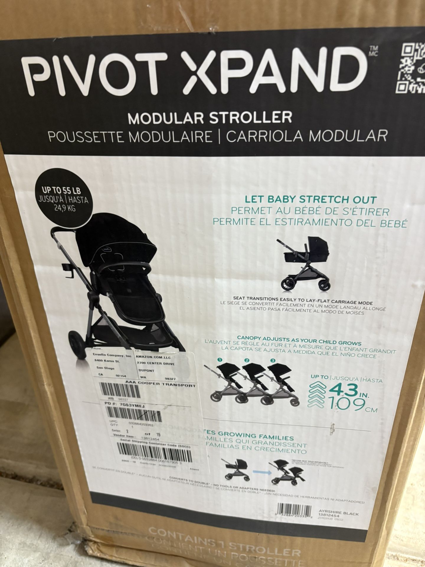 Pivot Xpand stroller brand new