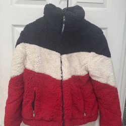 NWT $129 Tommy Hilfiger Sherpa Puffer Jacket