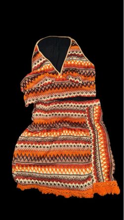 Womans  boho 2 piece set 2x