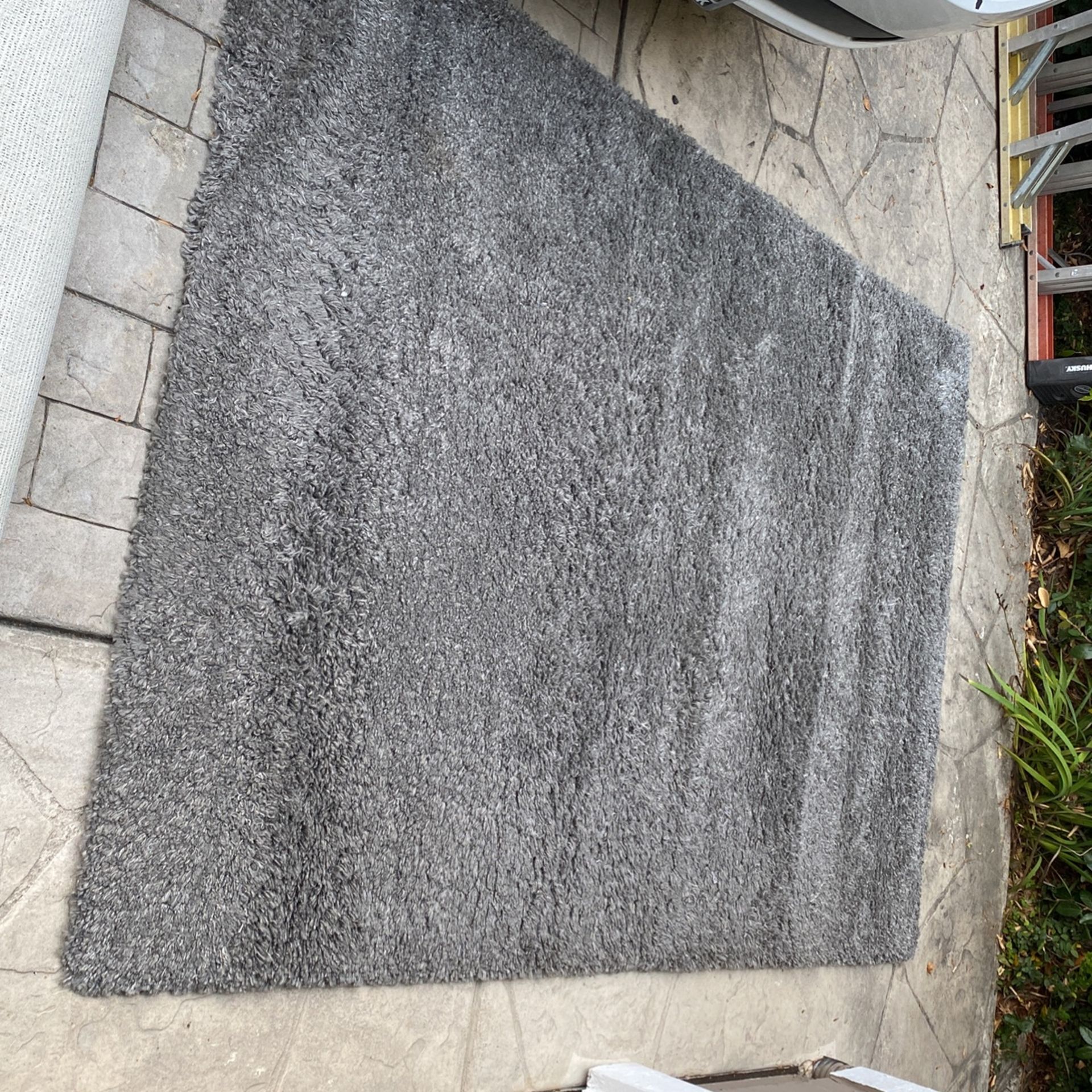 Gray Shag Rug, Thomasville