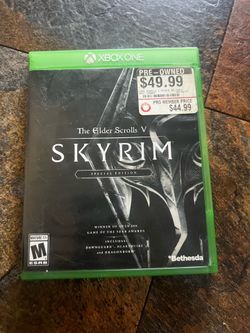 The Elder Scrolls V: Skyrim Special Edition for the Xbox One.