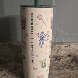 New Starbucks X Roller Rabbit Tumblr 