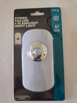 Led power failure flash light