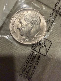 uncirculated silver 1955 s dime