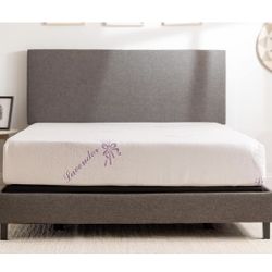 Queen Tulo by Mattress Firm  10 INCH Memory Foam Lavender Mattress
