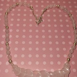 #1660, 925 STERLING SILVER,  NATURAL QUARTZ STONES, 8"IN

